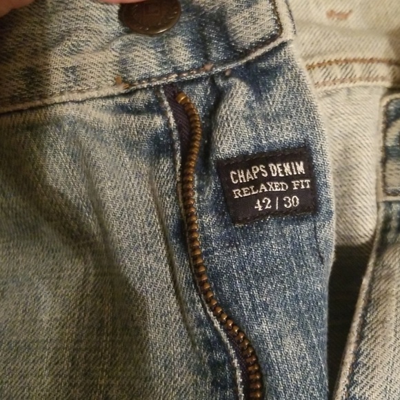 Chaps Relaxed Fit Mens Jeans - Picture 3 of 5